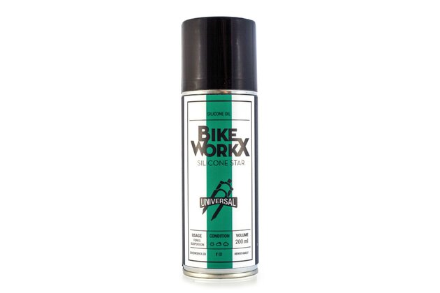 Silikonový olej BIKEWORKX SILICONE STAR sprej 200 ml