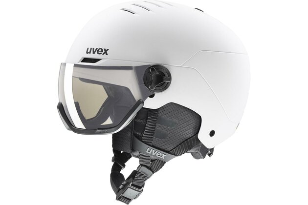 Lyžařská helma UVEX WANTED VISOR V