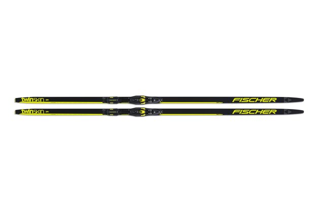 Běžecké lyže FISCHER TWIN SKIN PRO STIFF (set s vázáním)